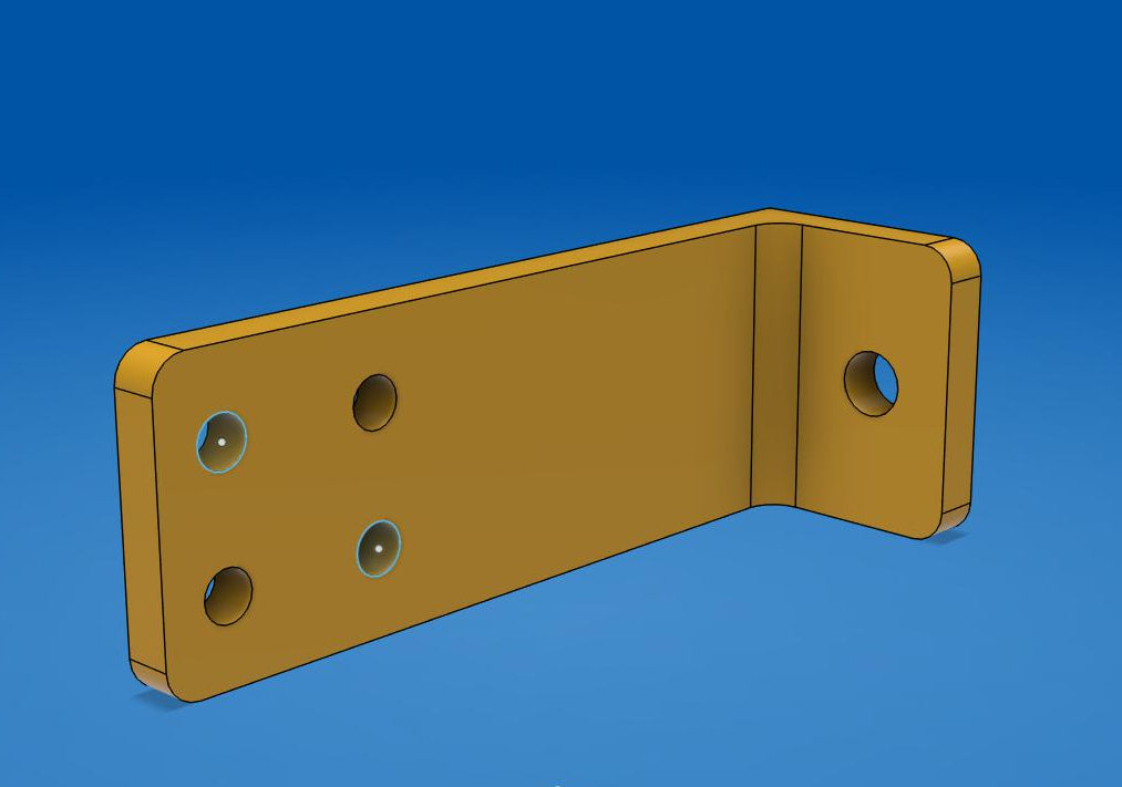Wall mounting brackets