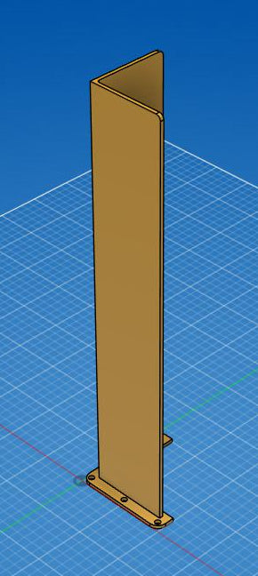 Steel Corner Guard 42"