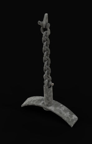 Barge Tire Fendering Weld-on Kit Galvanized