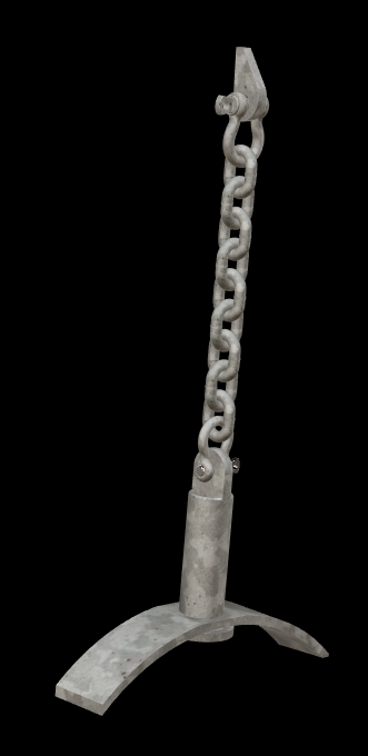 Barge Tire Fendering Weld-on Kit Galvanized